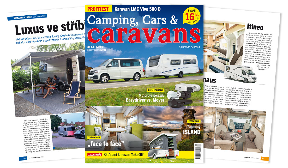 Camping, Cars & Caravans 2/2021 (březen/duben)
