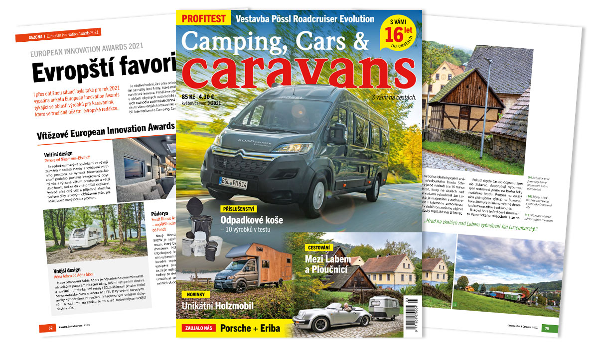 Camping, Cars & Caravans 3/2021 (květen/červen)