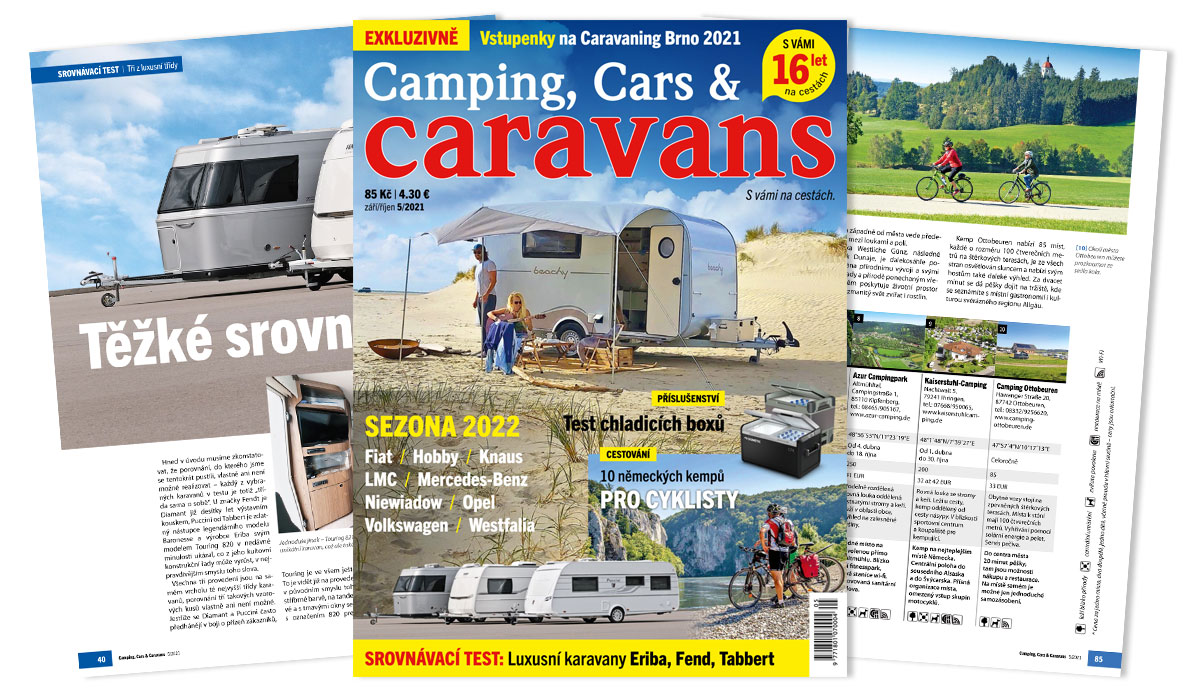 Camping, Cars & Caravans 5/2021 (září/říjen)