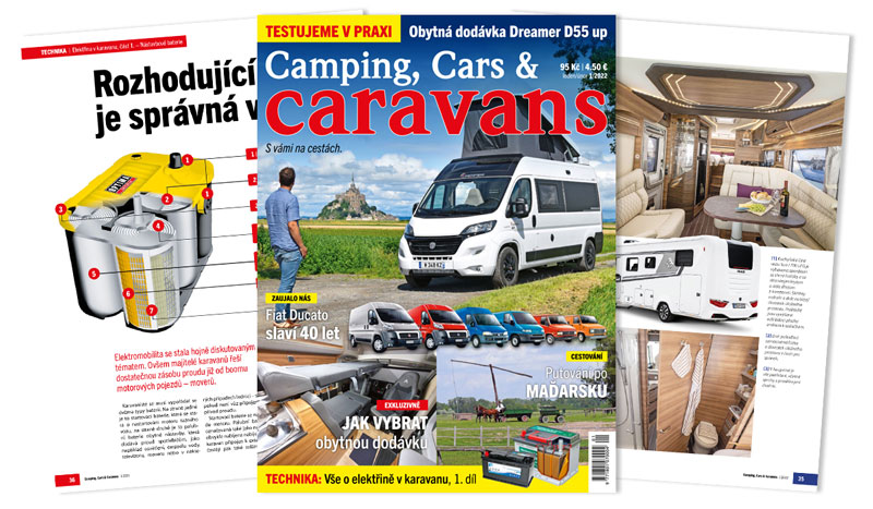 Camping, Cars & Caravans 1/2022 (leden/únor)
