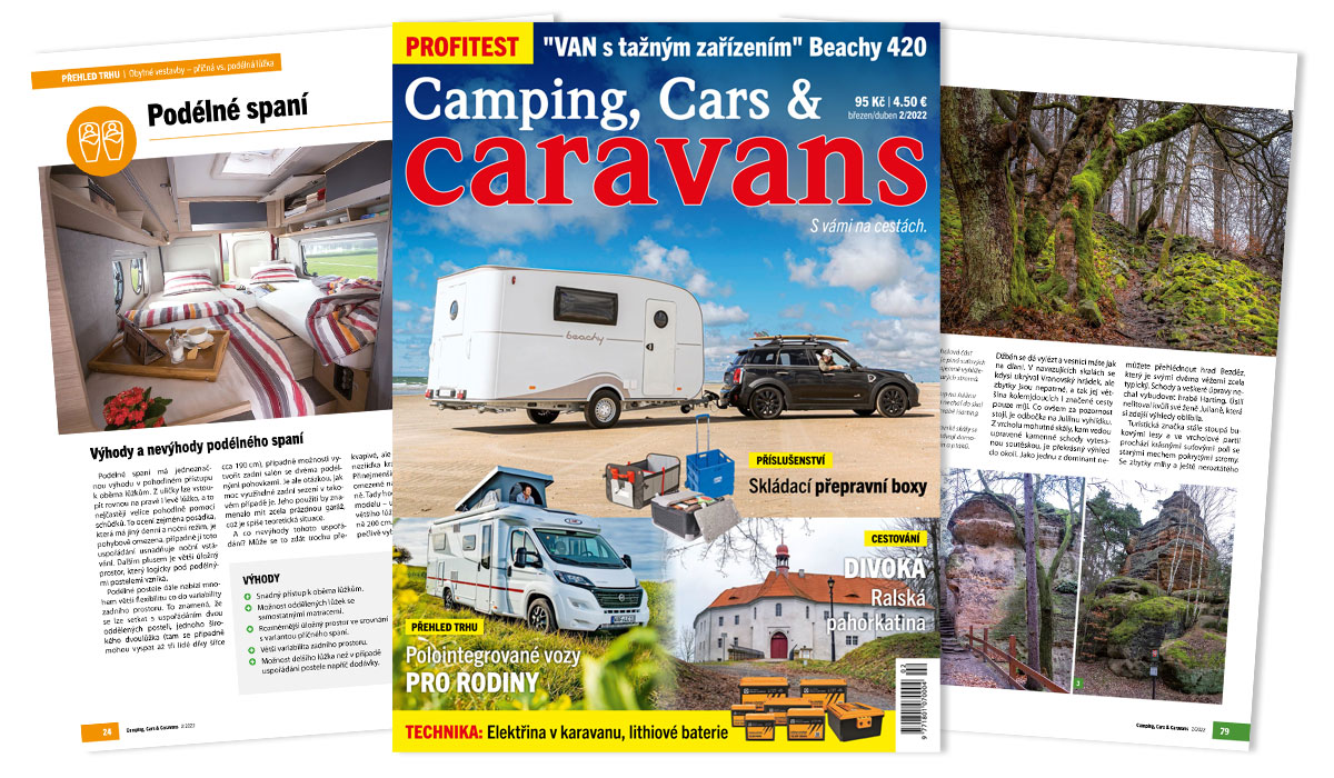 Camping, Cars & Caravans 2/2022 (březen/duben)