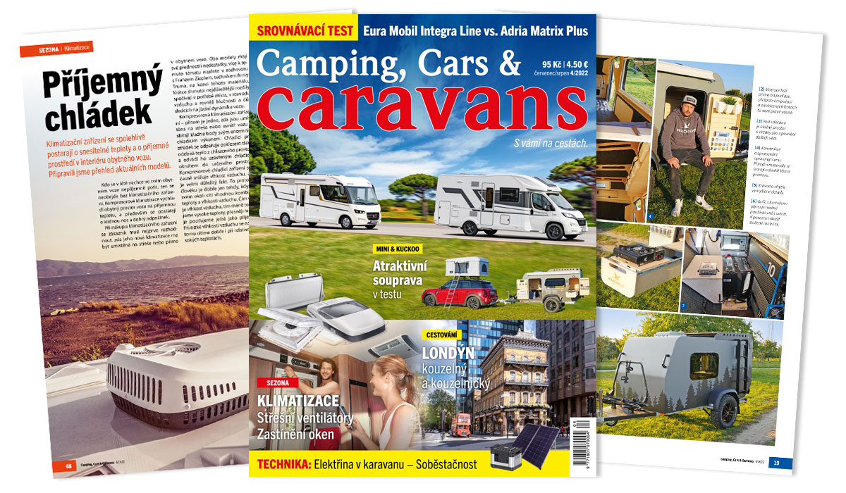Camping, Cars & Caravans 4/2022 (červenec/srpen)