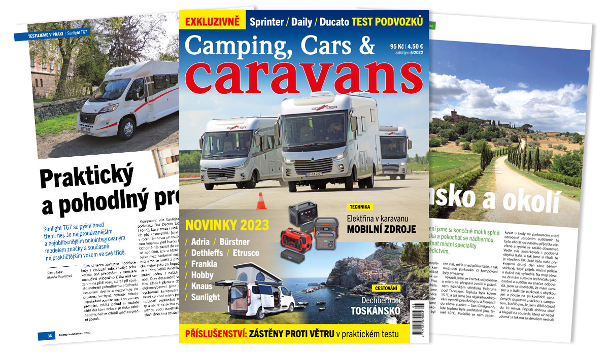 Camping, Cars & Caravans 5/2022 (září/říjen)