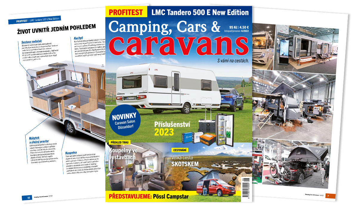 Camping, Cars & Caravans 6/2022 (listopad/prosinec)