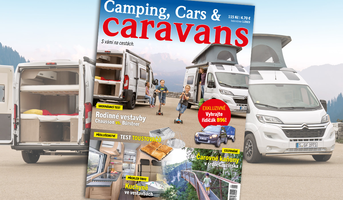 Camping, Cars & Caravans 1/2023 (leden/únor)