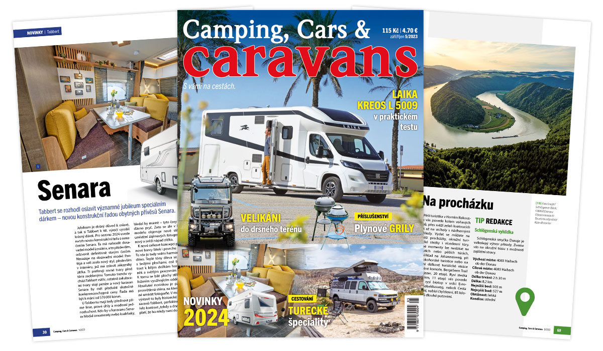 Camping, Cars & Caravans 5/2023 (září/říjen)
