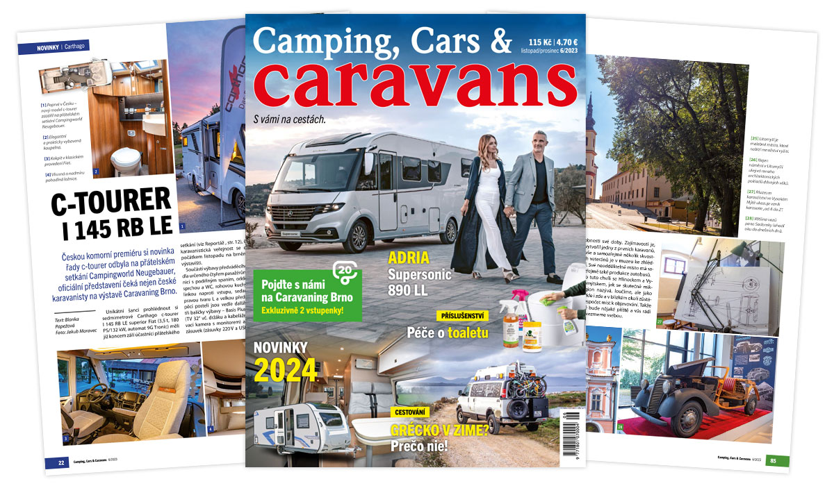 Camping, Cars & Caravans 6/2023 (listopad/prosinec)