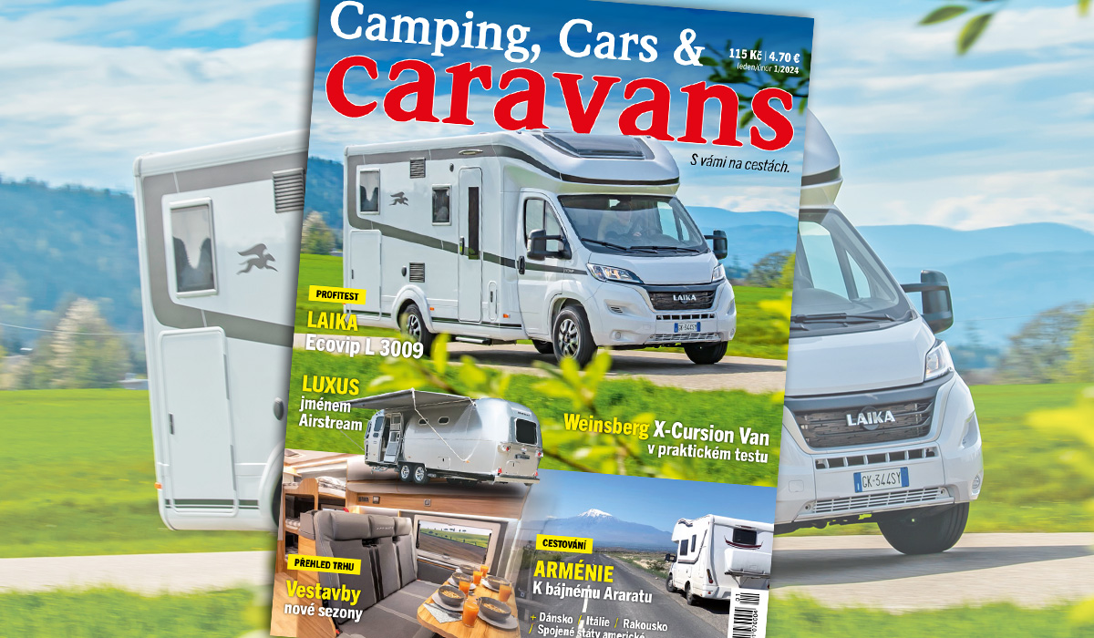 Camping, Cars & Caravans 1/2024 (leden/únor)