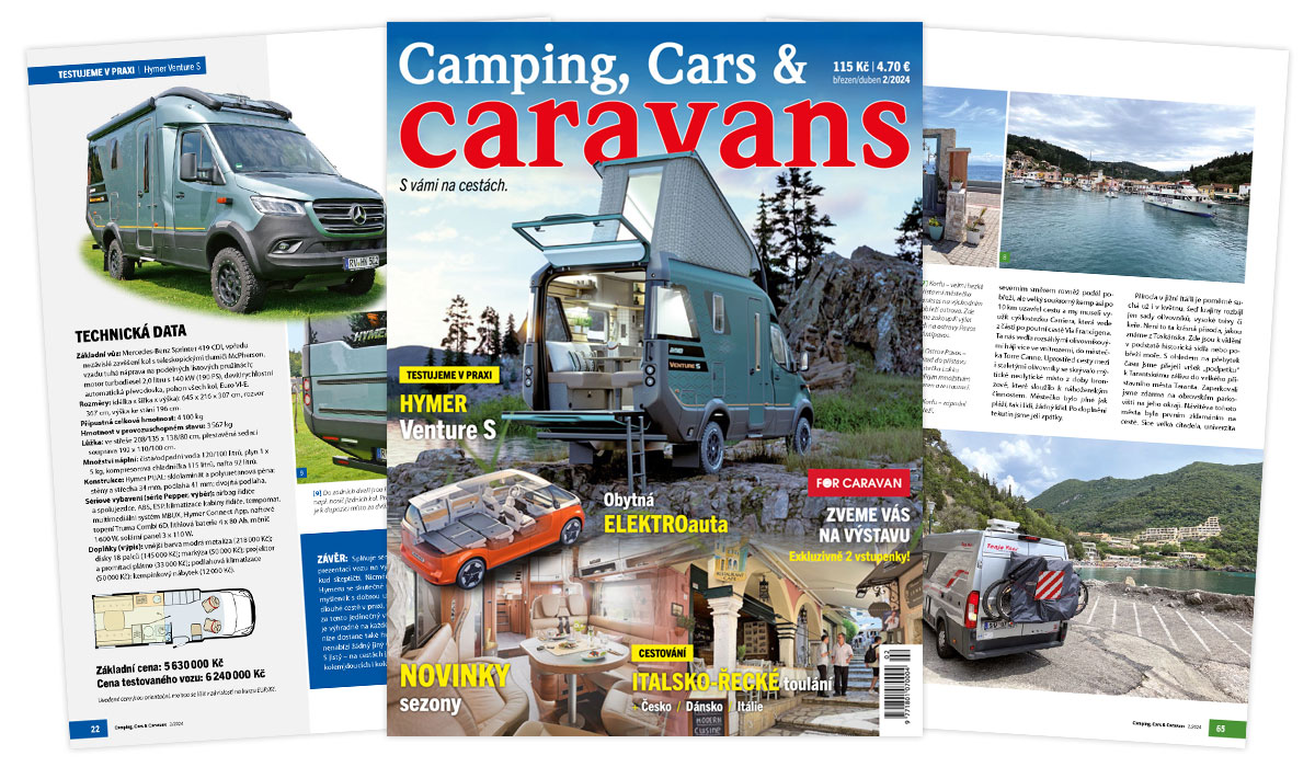 Camping, Cars & Caravans 2/2024 (březen/duben)