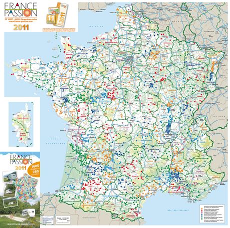 France Passion mapa